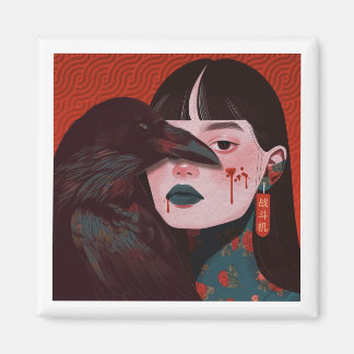 Íman The woman and the crow