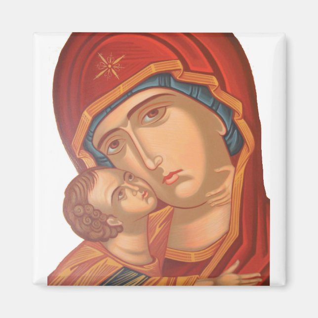 Íman Theotokos Magnet1 (Frente)