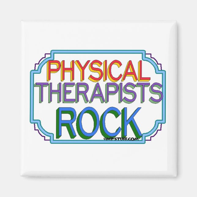 Íman Therapistas Físicos Rock (Frente)