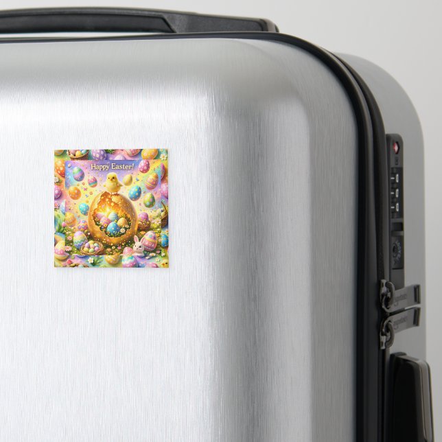 Íman These are magnets, Easter magical chick and bunny  (In Situ (Luggage))
