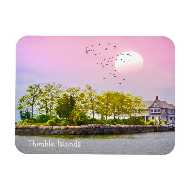 Íman Thimble Islands Sunset (Horizontal)