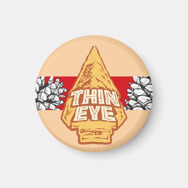 Íman Thin Eye Button (Frente)