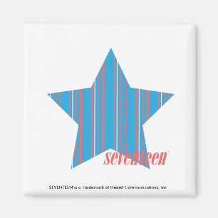 Íman Thin Stripes Aqua 2