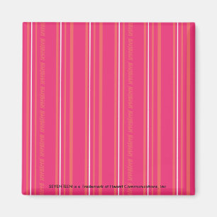 Íman Thin Stripes Magenta