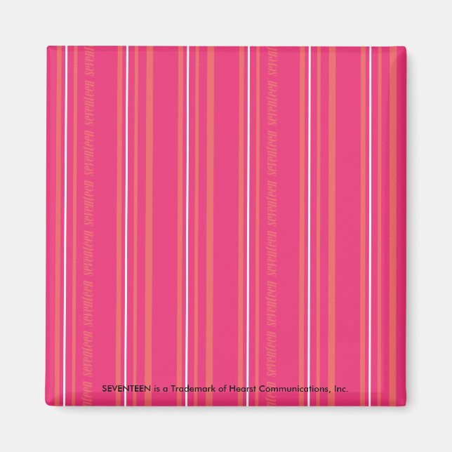 Íman Thin Stripes Magenta (Frente)