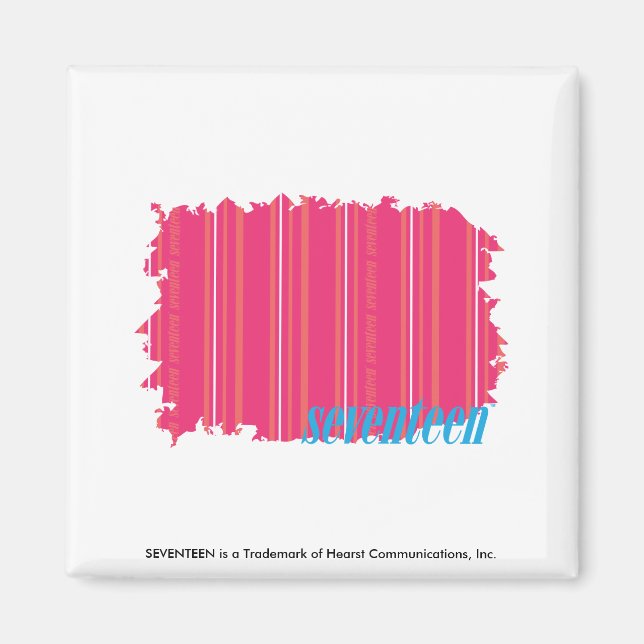 Íman Thin Stripes Magenta 2 (Frente)