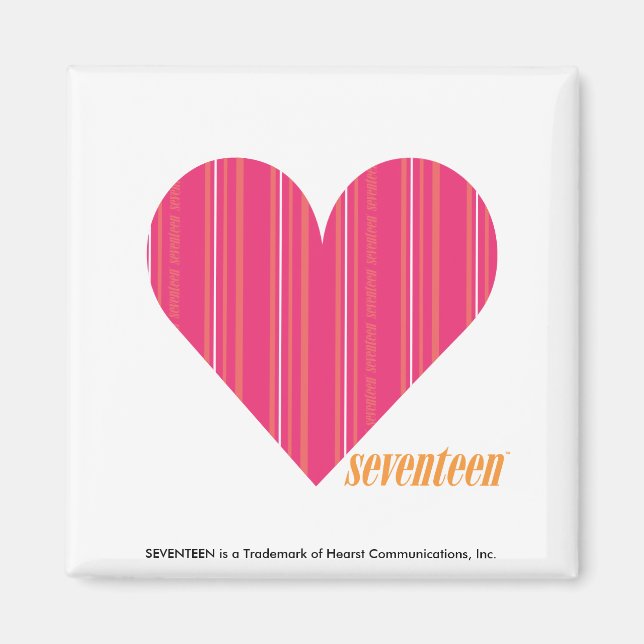 Íman Thin Stripes Magenta 4 (Frente)