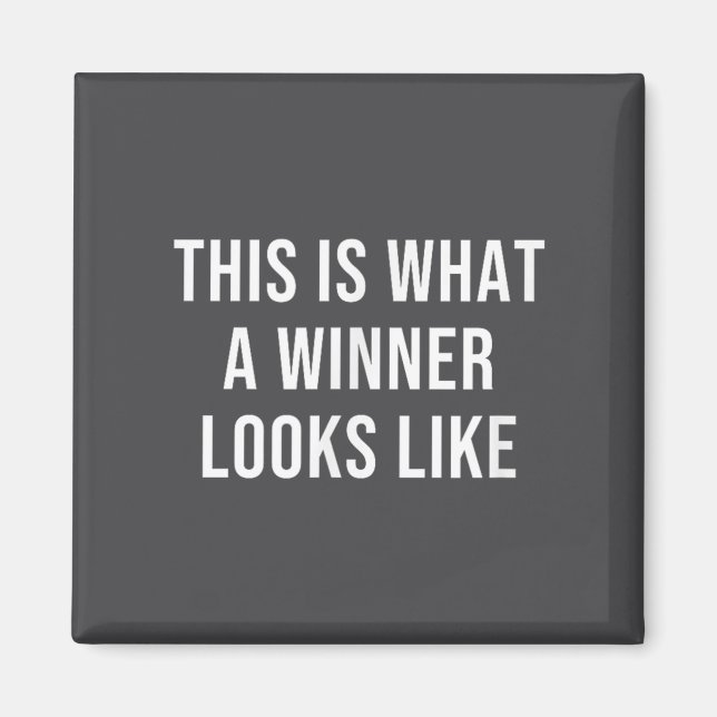 Íman This Is What A Winner Looks Like  (Frente)