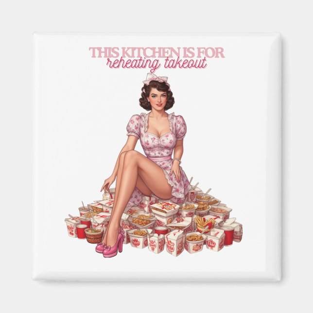 Íman This Kitchen Is for Reheating Takeout Illustration (Frente)