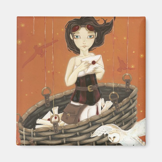 Íman Thje Messenger - Imagem do Steam Punk (Frente)