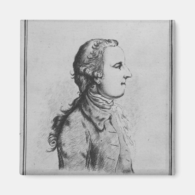 Íman Thomas Cinza, desenhado por William Henshaw (Frente)