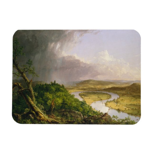 Íman Thomas Cole O Oxbow Rio Connecticut (Horizontal)