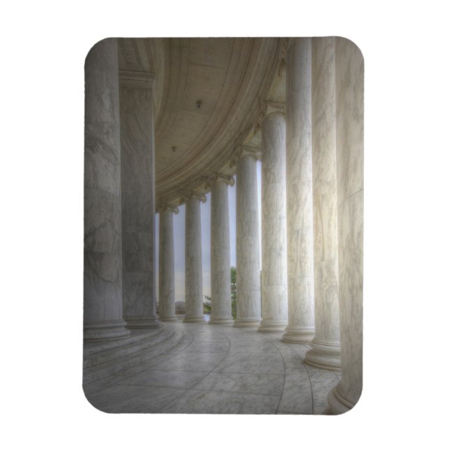 Íman Thomas Jefferson Circular Memorial Colonnade (Vertical)