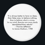Íman Thomas Jefferson - É sempre melhor<br><div class="desc">"Thomas Jefferson - É sempre melhor", "The MUSEUM Zazzle Artist Series jGibney 2010", o mais novo, melhor, maior, bom, goggle, facebook, colossal, gigante, maior, casa, museu, jgibney, gibsphotoart, arte, pintura, gicle, canvas, janela, shade art, muro, enforcamento, arte, impressão, poster, zazzle, museu, artista, série, cartão postal, artista, série, mais recente, melhor...</div>