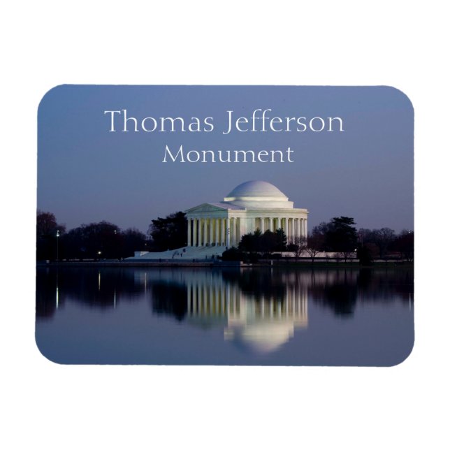 Íman Thomas Jefferson Memorial, Washington, DC (Horizontal)