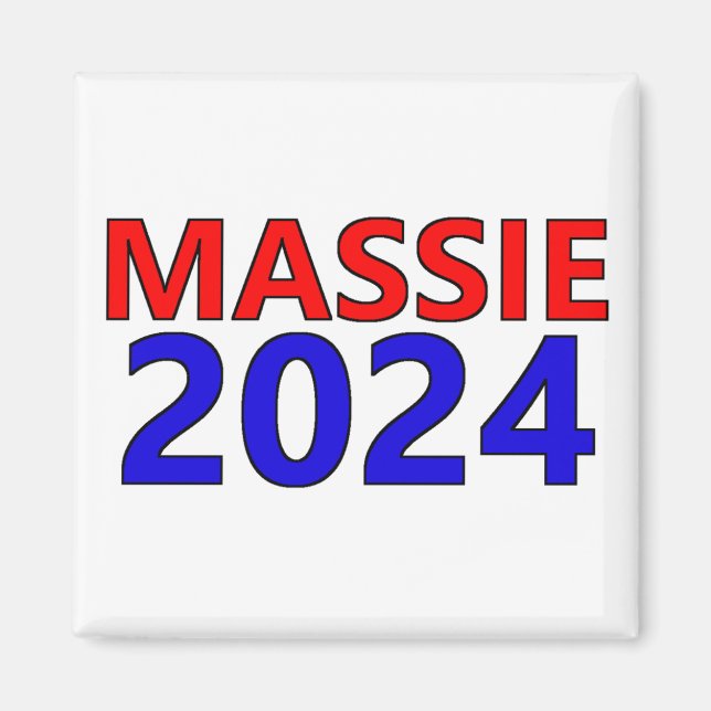 Íman Thomas Massie para o Presidente 2024 (Frente)