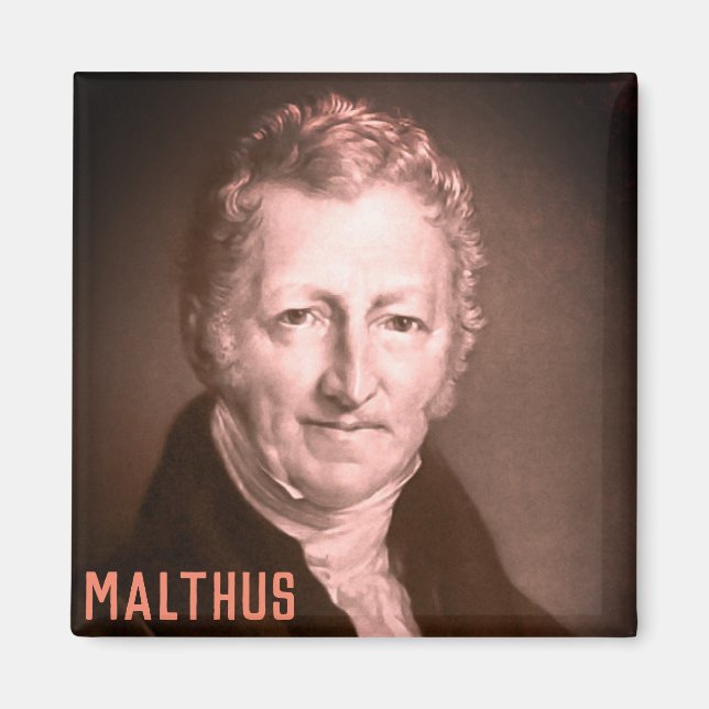 Íman Thomas R. Malthus Magnet (Frente)