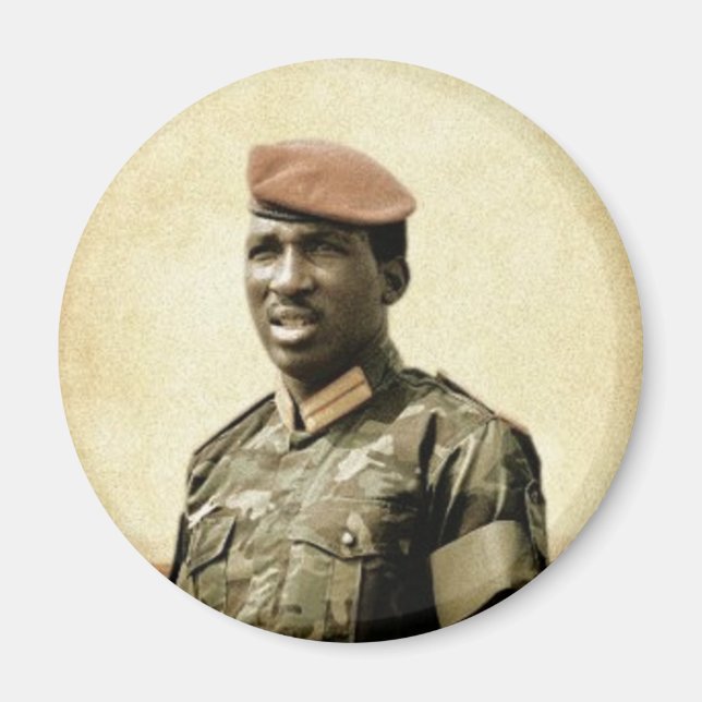 Íman Thomas Sankara - Burkina Faso - Presidente African (Frente)