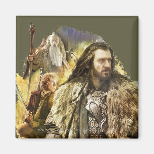 Íman THORIN OAKENSHIELD™, BILBO BAGGINS™, Gandalf