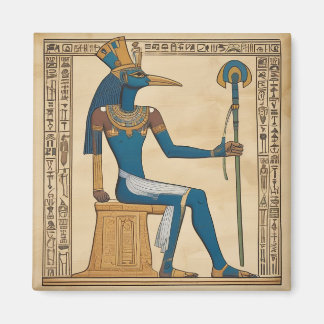 Íman Thoth, Deus Egípcio. Comprimidos Esmeraldas.