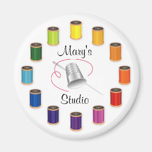 Íman Threads, Agulhas e fios de costura