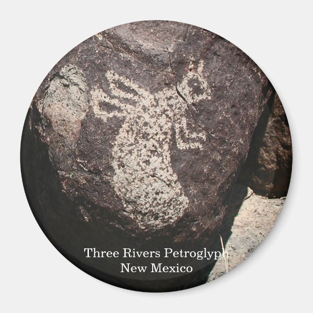 Íman Three Rivers Petroglyph (Frente)
