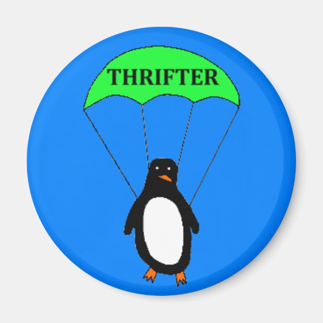 Íman Thrifter Penguin Magnet (Frente)
