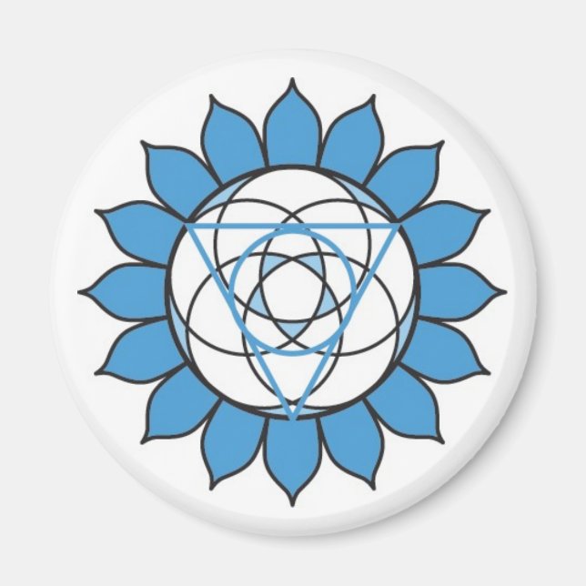 Íman Throat Chakra Magnet (Frente)