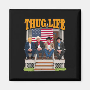 Íman Thug Life Trump Vance Kennedy Elon Shirt