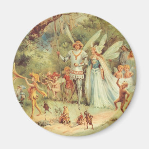 Íman Thumbelina e Príncipe no Casamento, Contos de Fada