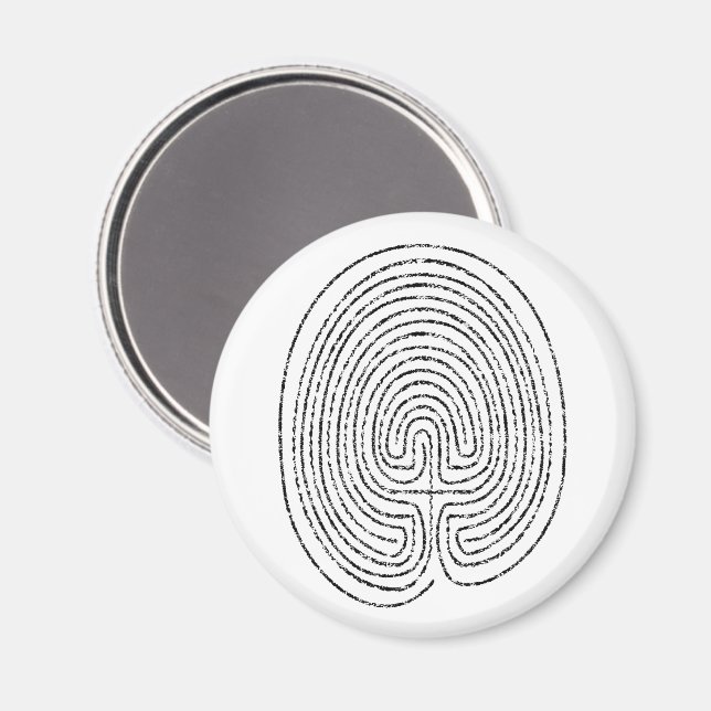 Íman Thumbprint Labyrinth - (Front/Back)