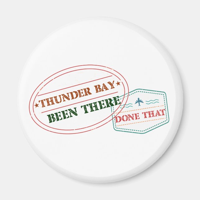 Íman Thunder Bay fez isso (Frente)