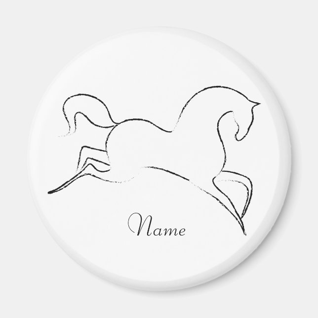 Íman Thunder_Cove Cavalo Selvagem (Frente)