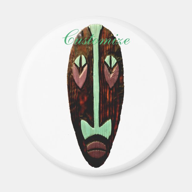 Íman Thunder_Cove de Máscara Longa Tiki (Frente)