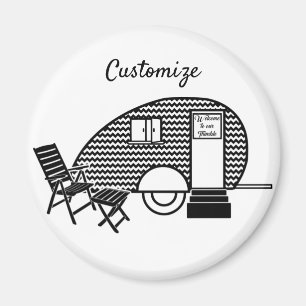 Íman Thunder_Cove Teardrop Trailer Pequeno
