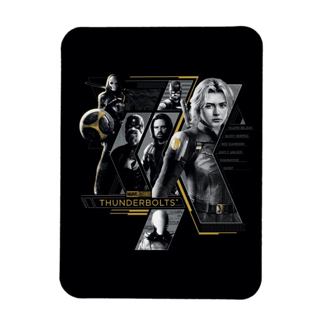 Íman Thunderbolts* | Arte do Grupo (Vertical)