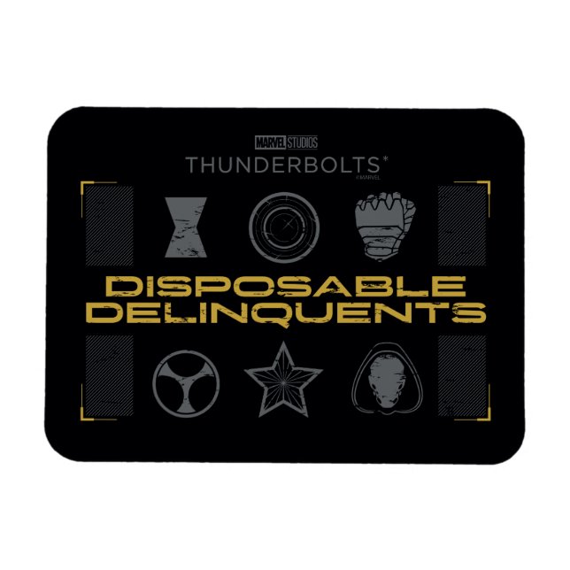 Íman Thunderbolts* | Disposable Delinquents (Horizontal)