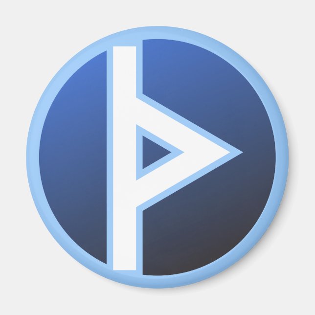 Íman Thurisaz Thurs Thorn Rune (Frente)