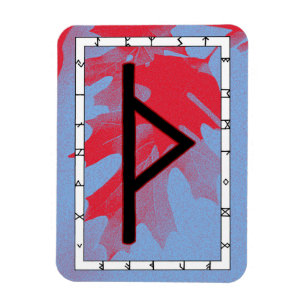 Íman Thurisaz Viking Rune Magnet - Defesa!