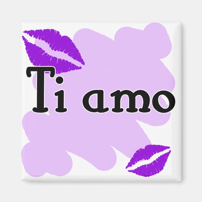 Íman Ti amo - Italiano Eu te amo (Frente)