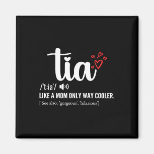 Íman Tia Como Uma Mãe Só Tia Dia de as mães Fria