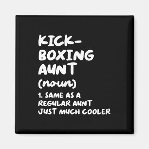 Íman Tia de Kickboxing Definição Esportes Divertidos Ar