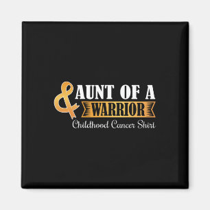 Íman Tia de um guerreiro Cancer de infância