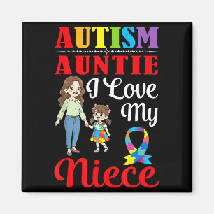 Íman Tia do Autismo Eu Amo Minha Sobrinha Consciência A