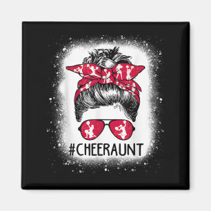 Íman Tia Life Messy Bun Cheerleader Branqueado Mães D