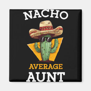 Íman Tia Nacho Média Tia Mexicana Divertida Família Cin