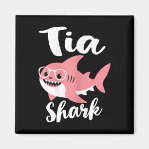Íman Tia Shark Dia de as mães Vovó Engraçado