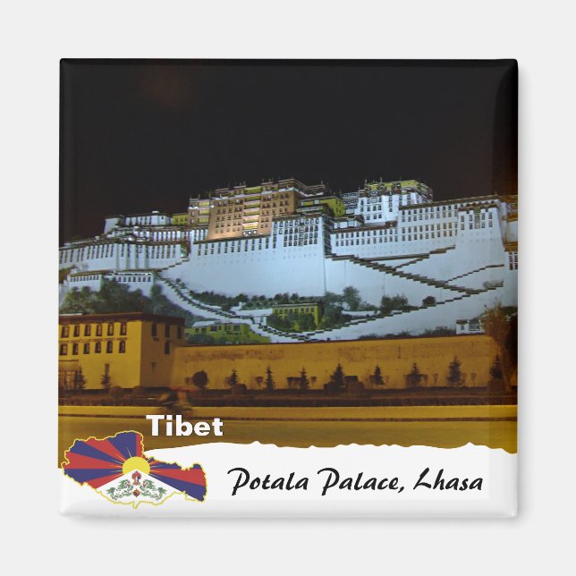 Íman Tibet, Palácio de Potala, Lhasa / Himalaias (Frente)