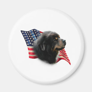 Íman Tibetan Mastiff Flag