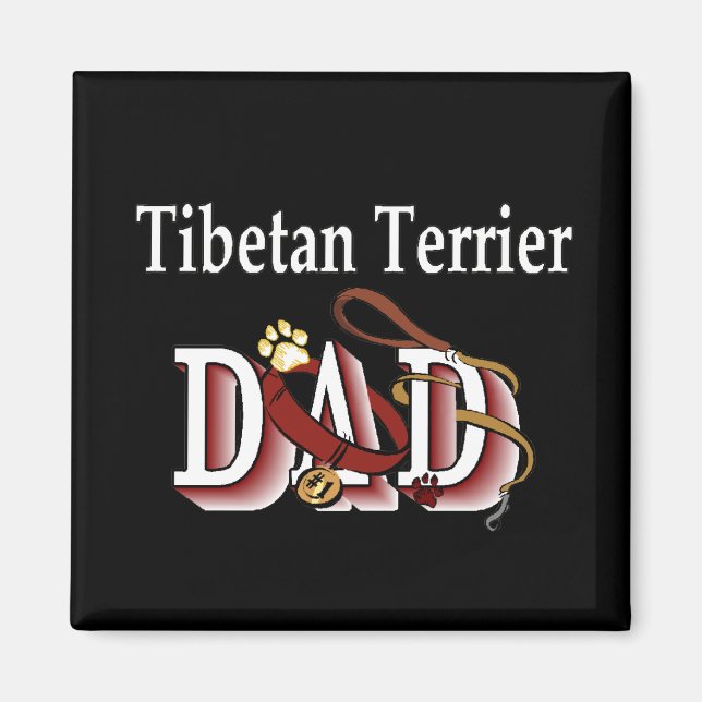 Íman tibetano terrier pai Magnet (Frente)